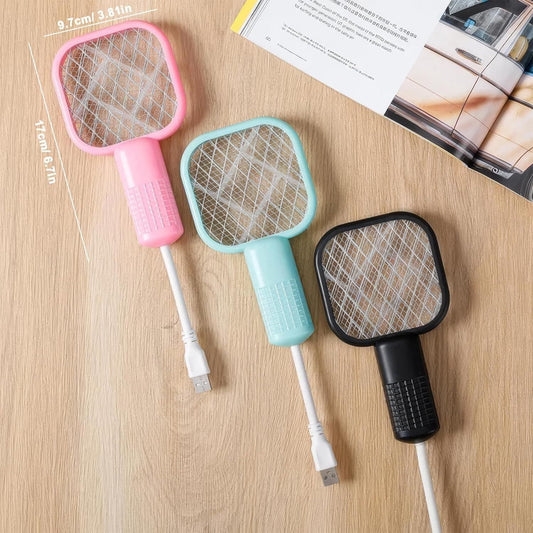 Mini Mosquito Killer Racquet Lamp 2 in 1