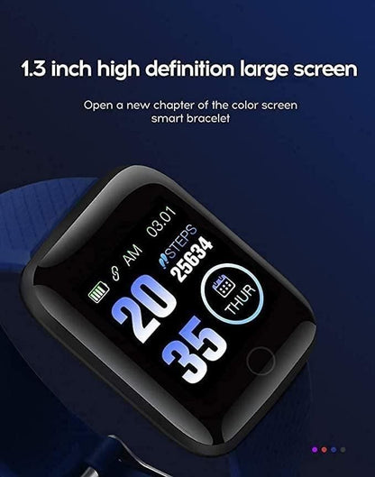 ID116 Plus Smart Bracelet Fitness Tracker Color Screen Smartwatch